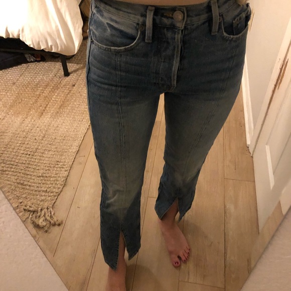 Frame Split Hem Denim - Picture 7 of 12